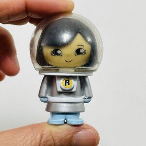Remka Ryan World Astronaut Girl Figure Toy Action 2” Space Blue Uniform Planet